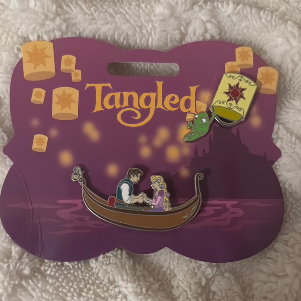 Tangled Pin Set of 2 Brand New
